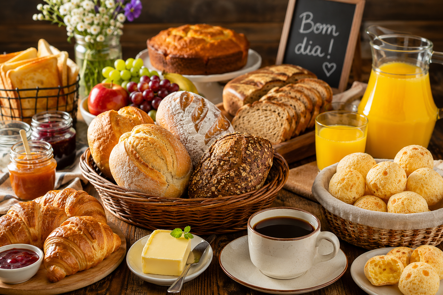 Pães e Matinais