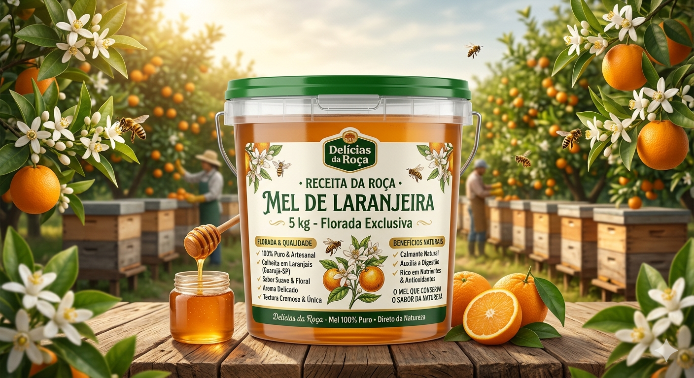 Balde Mel Laranjeira 5kg